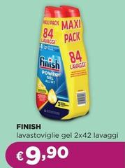 Finish - Lavastoviglie Gel 2x42 Lavaggi