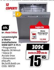 Miele - Lavastoviglie A Libera Installazione Odw 6071 E F S