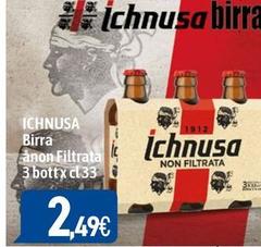 Ichnusa - Birra Añon Filtrata