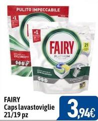 Fairy - Caps Lavastoviglie