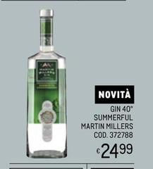 Gin 40° Summerful Martin Millers Cod. 372788