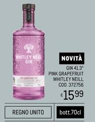 Gin 41.3° Pink Grapefruit