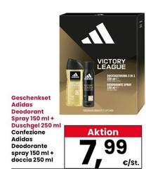 Adidas - Deodorante Spray + Doccia