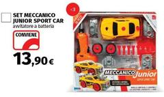 Set Meccanico Junior Sport Car