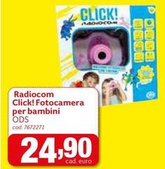 Ods - Radiocom Click! Fotocamera Per Bambini