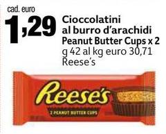 Reese's - Cioccolatini Al Burro D'arachidi Peanut Butter Cups X 2