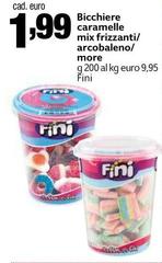 Fini - Bicchiere Caramelle Mix Frizzanti/Arcobaleno/More