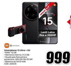 Xiaomi - Smartphone 15 Ultra + Kit