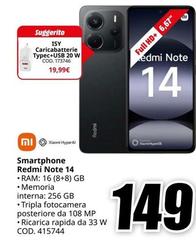 Xiaomi - Smartphone Redmi Note 14