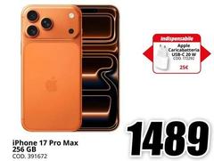 Apple - Iphone 17 Pro Max 256gb