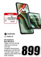 Motorola - Smartphone Razr 60 Ultra