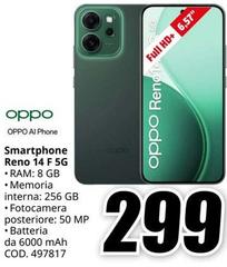 Oppo - Smartphone Reno 14 F 5G