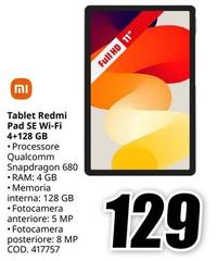 Xiaomi - Tablet Redmi Pad Se Wi-fi 4+128 Gb