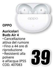 Oppo - Auricolari Buds Air 4