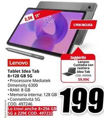 Lenovo - Tablet Idea Tab 8+128 Gb 5g