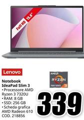 Lenovo - Notebook Ideapad Slim 3