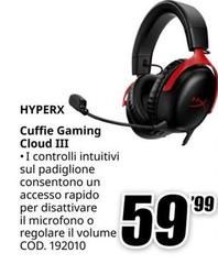 HyperX - Cuffie Gaming Cloud III