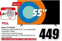 TCL - Smart Tv 55C6K