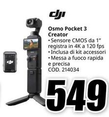 Osmo - OSM Pocket 3 Creator