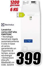 Electrolux - Lavatrice Carica dall'alto EW6T526C