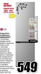 LG - Frigorifero Combinato GBB5J2DDDY