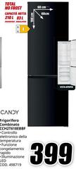 Candy - Frigorifero Combinato CCHZ6166BBF