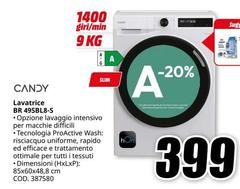 Candy - Lavatrice BR 49SBL8-S