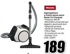 Miele - Aspirapolvere A Traino Senza Sacco Boost CX2 Parquet