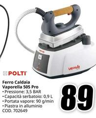 Polti - Ferro Caldaia Vaporella 505 Pro
