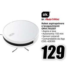 Robot Aspirapolvere E Lavapavimenti ORCV1925IT