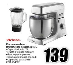 Ariete - Kitchen Machine Impastatore Pastamatic 7L