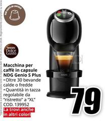 Nescafé - Macchina Per Caffè In Capsule NDG Genio S Plus