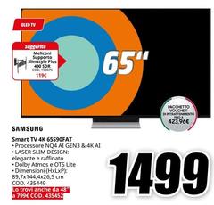 Samsung - Smart TV 4K 65S90FAT