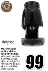 Didiesse - Macchina Per Caffè A Cialde Frog Revolution