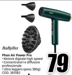Babyliss - Phon Air Power Pro