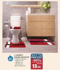 Maxi - 3 Tappeti Bagno Natalizi