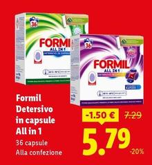 Formil - Detersivo In Capsule All In 1