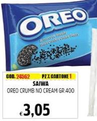 Saiwa - Oreo Crumb No Cream