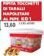 Aperi Snack - Pipita Tocchetti Di Taralli Napoletani Al Pepe