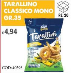 Aperi Snack - Tarallino Classico Mono