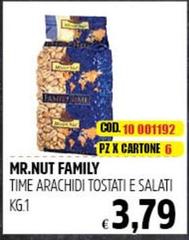 Mr.Nut Family - Time Arachidi Tostati E Salati