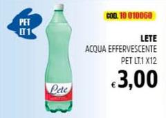 Lete - Acqua Effervescente Pet