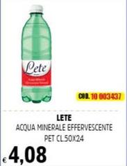 Lete - Acqua Minerale Effervescente