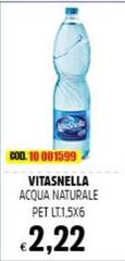 Vitasnella - Acqua Naturale Pet