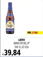 Leffe - Birra Rituel 9°