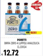 Angelo Poretti - Birra Zero 4 Luppoli Analcolica