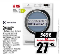 Electrolux - Asciugatrice Ewh1385s