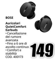 Bose - Auricolori QuietComfort Earbuds