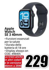 Apple - Watch SE 3 40mm