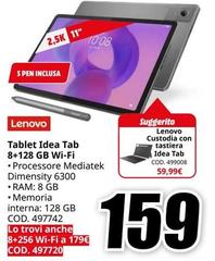 Lenovo - Tablet Idea Tab 8+128 Gb Wi-fi